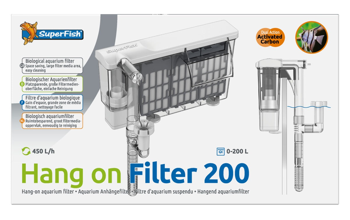 SuperFish Hang On Filter 200