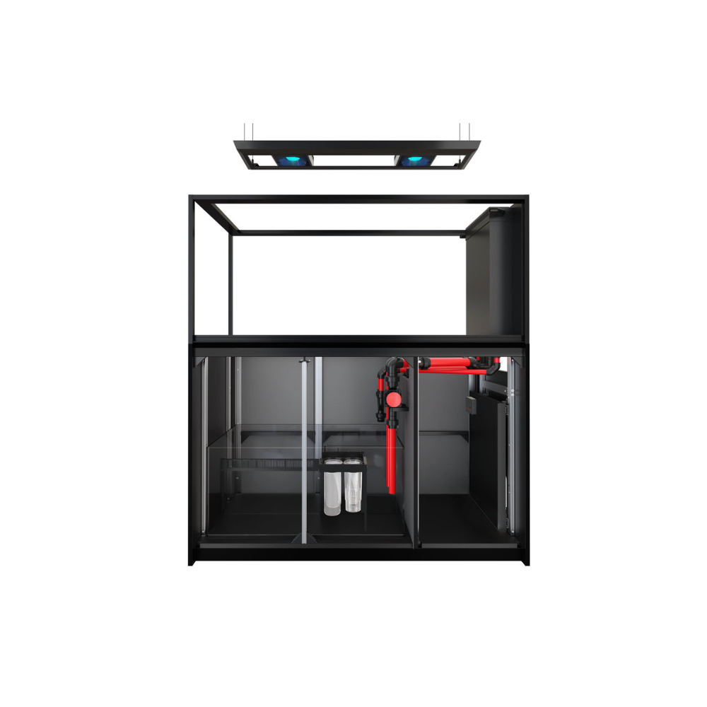 Red Sea REEFER Peninsula G2+ S-700 Deluxe System, Schwarz und Weiß – 2 x RL160S, Hängehalterung