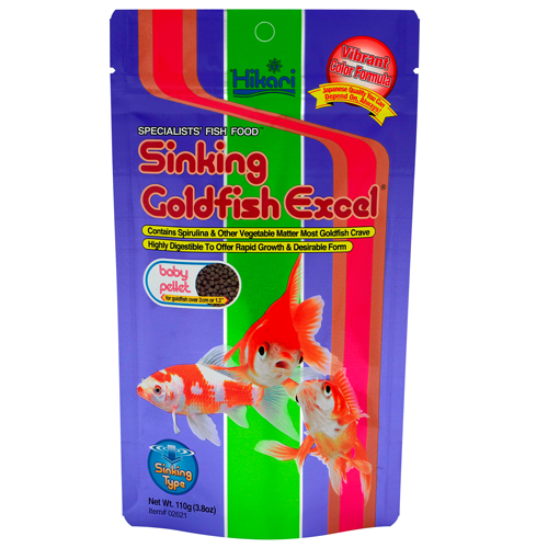 Hikari Goldfish Excel Baby – Produktbild auf weißem Hintergrund