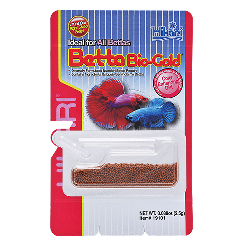 Hikari Betta Bio-Gold – Produktbild auf weißem Hintergrund