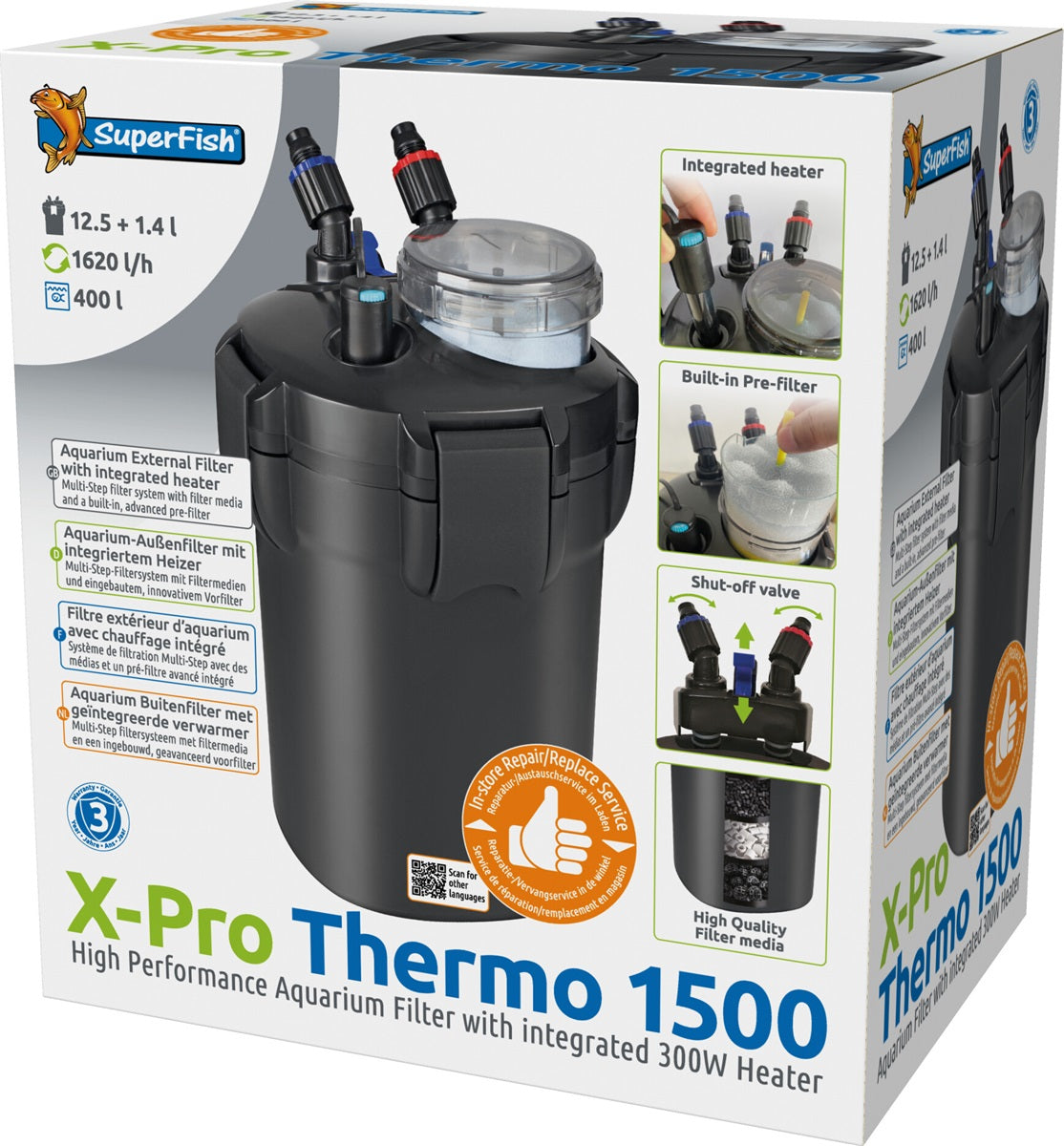 SuperFish X-Pro Thermo 1500
