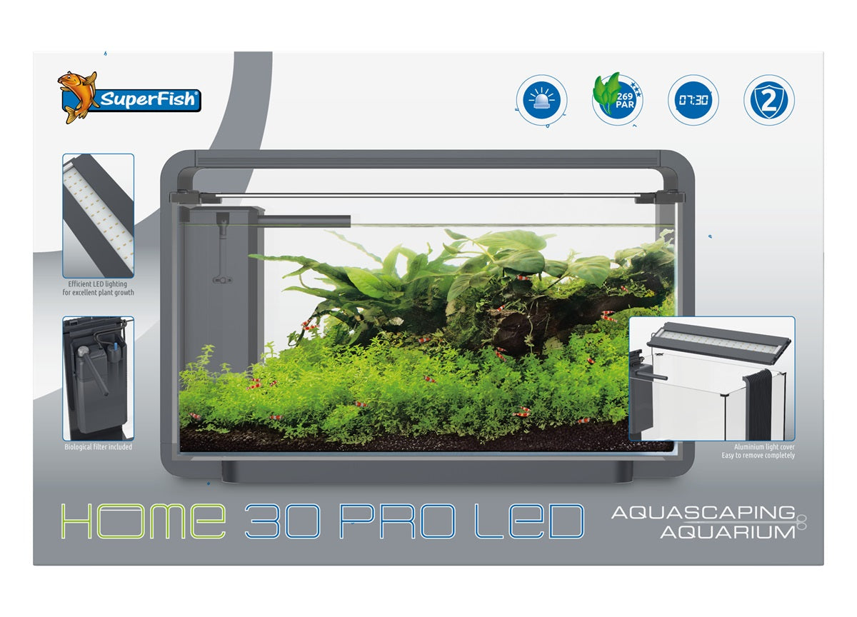 SuperFish Home 30 Aquarium – Weiß