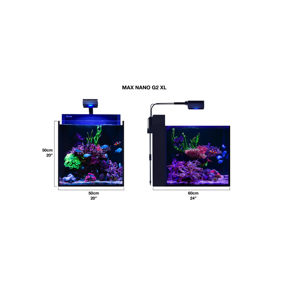 Red Sea MAX NANO G2 XL- Aquarium ohne Unterschrank