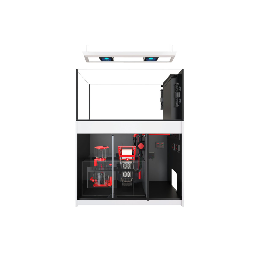 Red Sea Reefer MAX Peninsula 500 G2+ System, Raumteiler Schwarz und Weiß