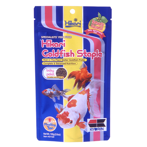Hikari Goldfish Staple Baby – Produktbild auf weißem Hintergrund