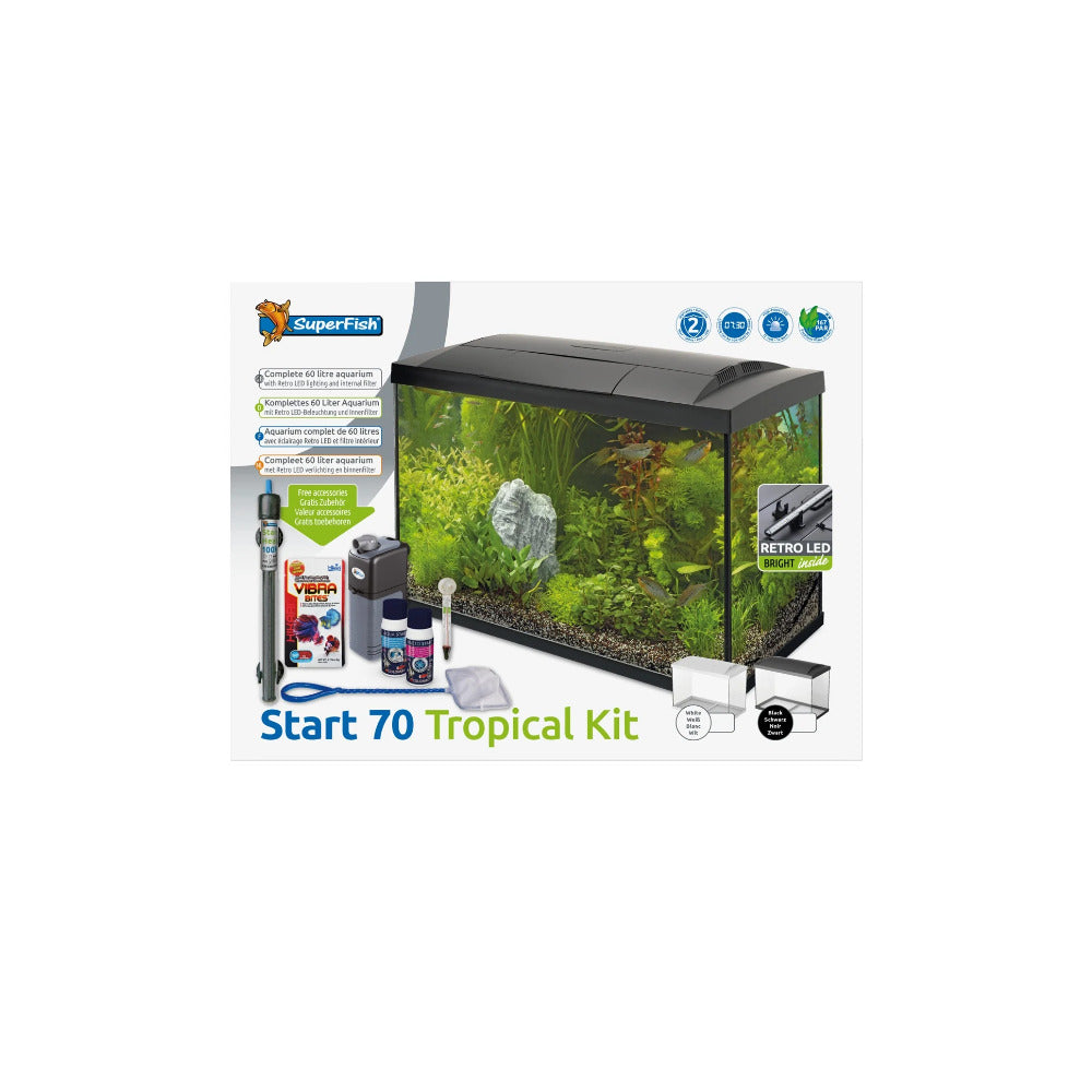 Superfish Aquarium Start 70 Tropical Kit Weiss