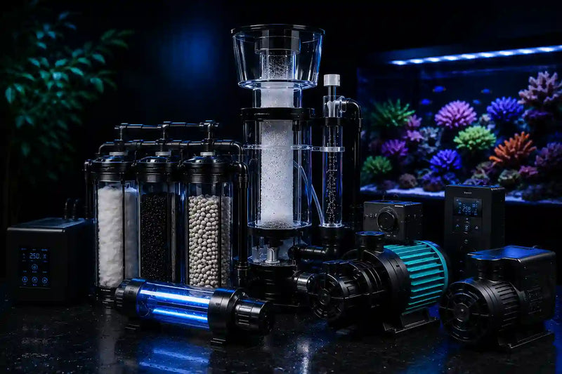 Moderne Technik für Meerwasseraquarien