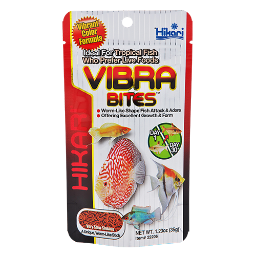 Hikari Vibra Bites – Produktbild auf weißem Hintergrund