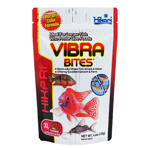 Hikari Vibra Bites XL – Produktbild auf weißem Hintergrund